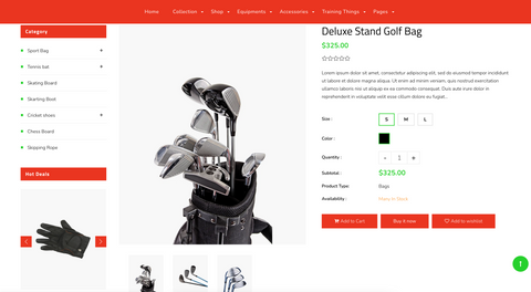Image of Golf Accessories
